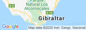 Los Barrios map